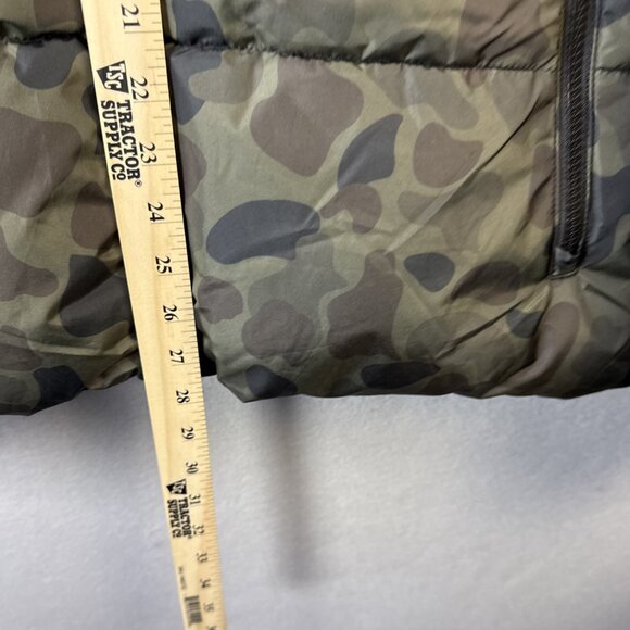 Old Navy Hooded Puffer Jacket Womens Size L Frost Free Water Resistant Camo Coat - Picture 5 of 13